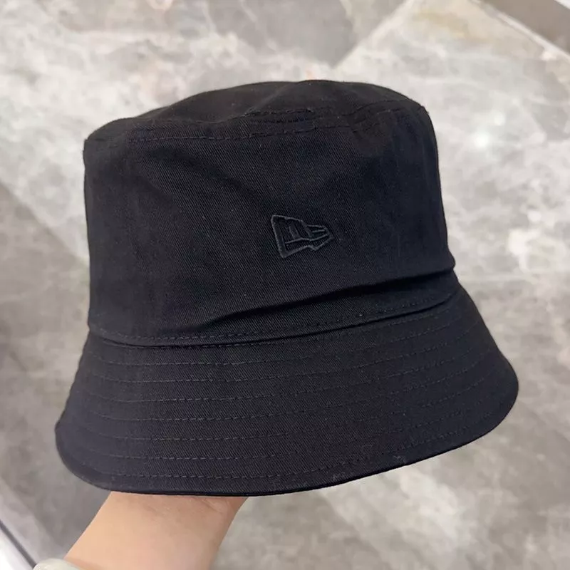 CHEAP Saint Laurent x New Era Cassandre Bucket Hat In Canvas Black 0115