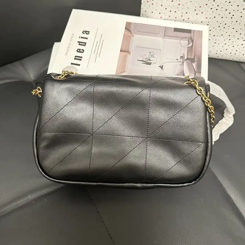 CHEAP Saint Laurent Small Jamie 4.3 Bag In Lambskin Black Gold 0124