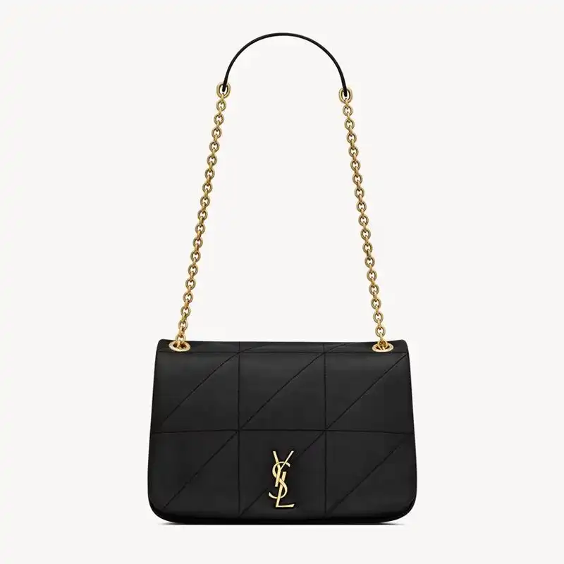 CHEAP Saint Laurent Small Jamie 4.3 Bag In Lambskin Black Gold 0124