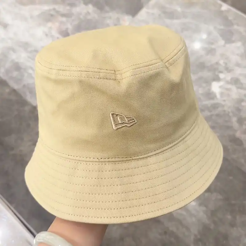 CHEAP Saint Laurent x New Era Cassandre Bucket Hat In Canvas Yellow 0128