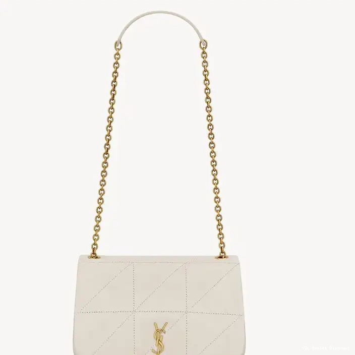 CHEAP Bag Jamie Lambskin White Gold Mini In 4.3 Saint Laurent 0220