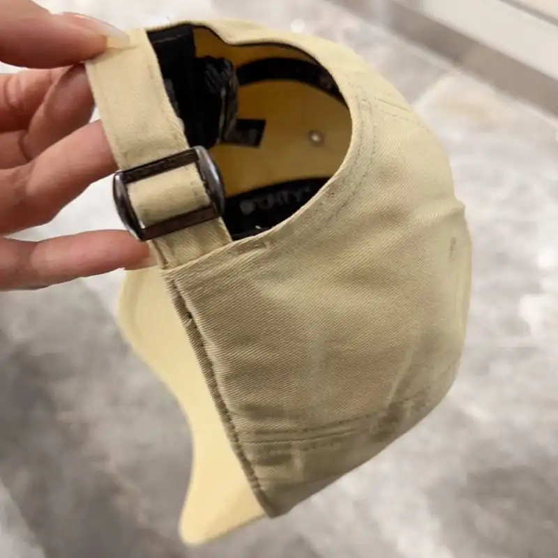 CHEAP Saint Laurent x New Era Cassandre Cap In Canvas Yellow 0205