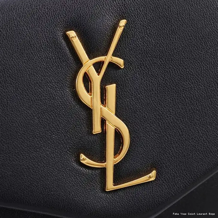 CHEAP Plunged Black Calypso Saint Bag Laurent Gold In Lambskin 0211