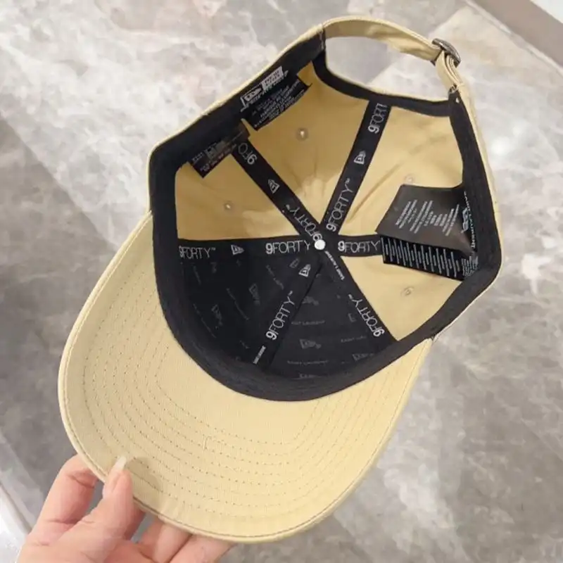 CHEAP Saint Laurent x New Era Cassandre Cap In Canvas Yellow 0205