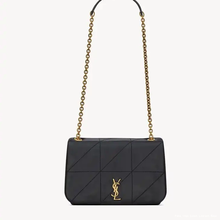 CHEAP Black 4.3 Gold Saint Laurent Bag Jamie In Mini Lambskin 0214